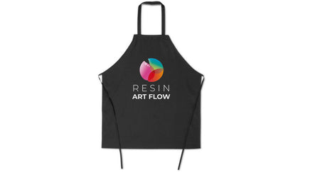 apron black resin art flow