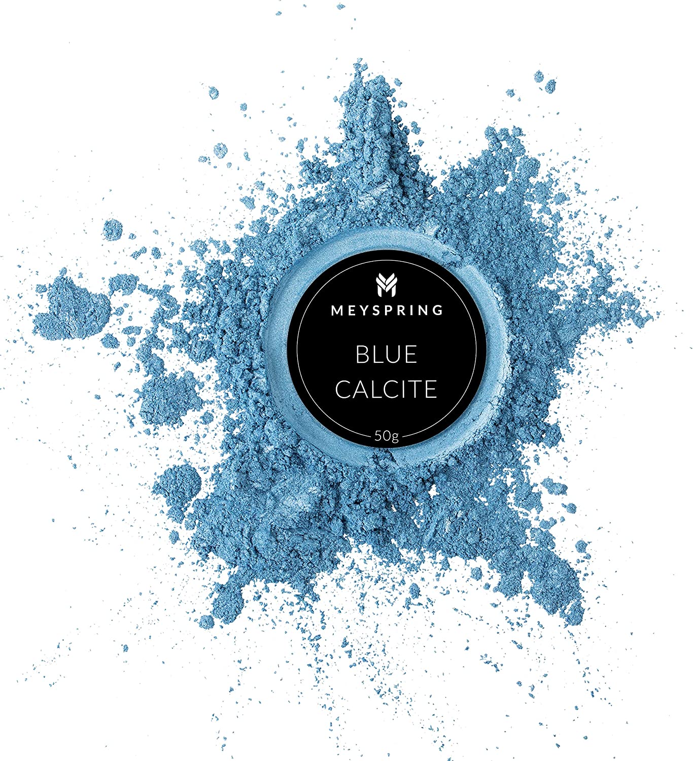 Blue Calcite Epoxy Resin Color Pigment - 50g by MEYSPRING