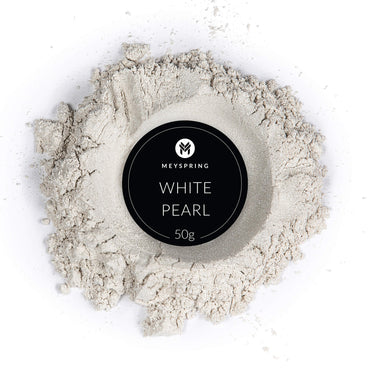 White Pearl - Epoxy Resin Color Pigment - Mica Powder 50g by MEYSPRING